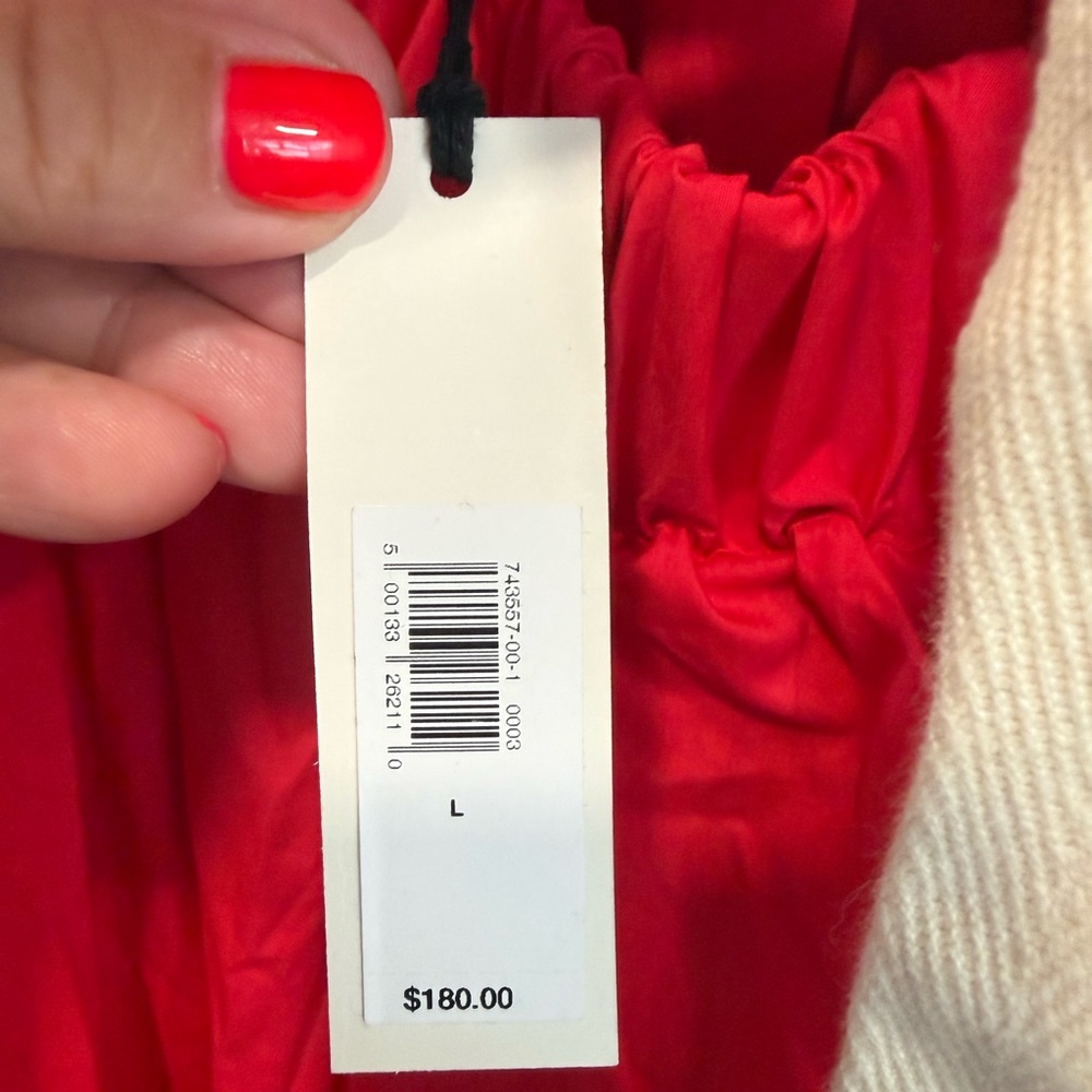 Banana Republic Hot Pink Gathered Waist Dress Large - Picture 4 of 8